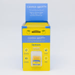 Lemon CBD Breath Strips: 10 strips (15mg each) - 20 cassettes