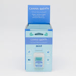 Mint CBD Breath Strips: 10 strips (15mg each) - 20 cassettes